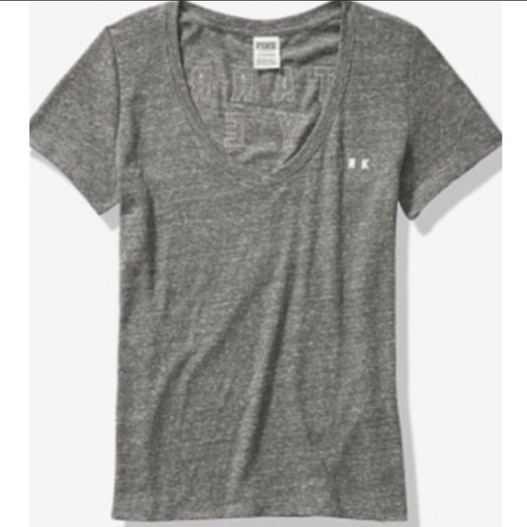 NIP. BLING PERFECT V NECK SHORT SLEEVE TEE - Picture 3 of 3